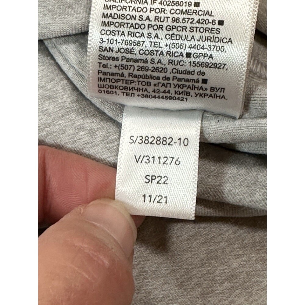 Athleta Women's Norwegian Grey Uptempo Hoodie Sweatshirt Size Medium - Picture 10 of 12